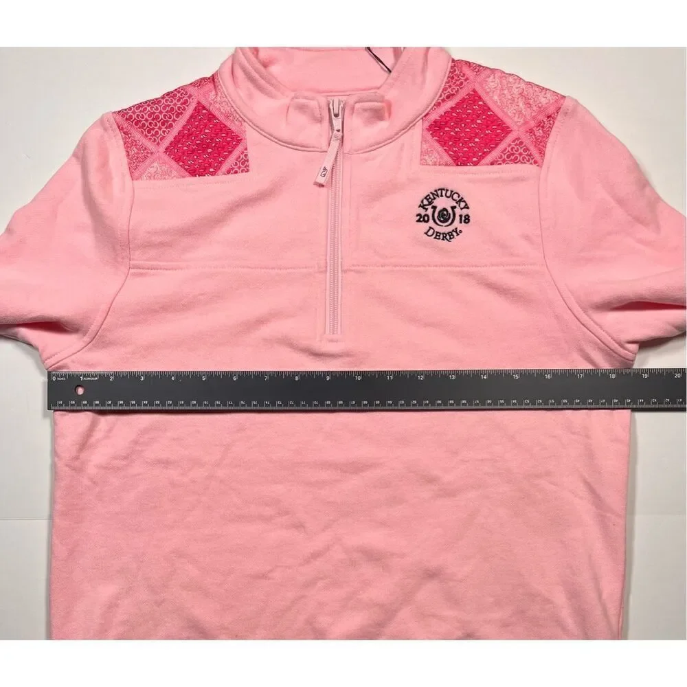 Vineyard Vines 144th Kentucky Derby 2018 Patchwork Shep Shirt Girls XL 16 NWT
